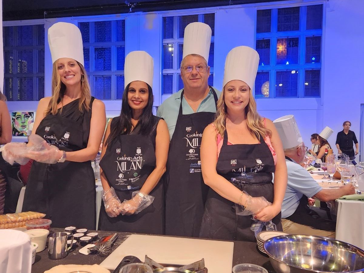 Cooking for the arts – kristin, puja, john, diane