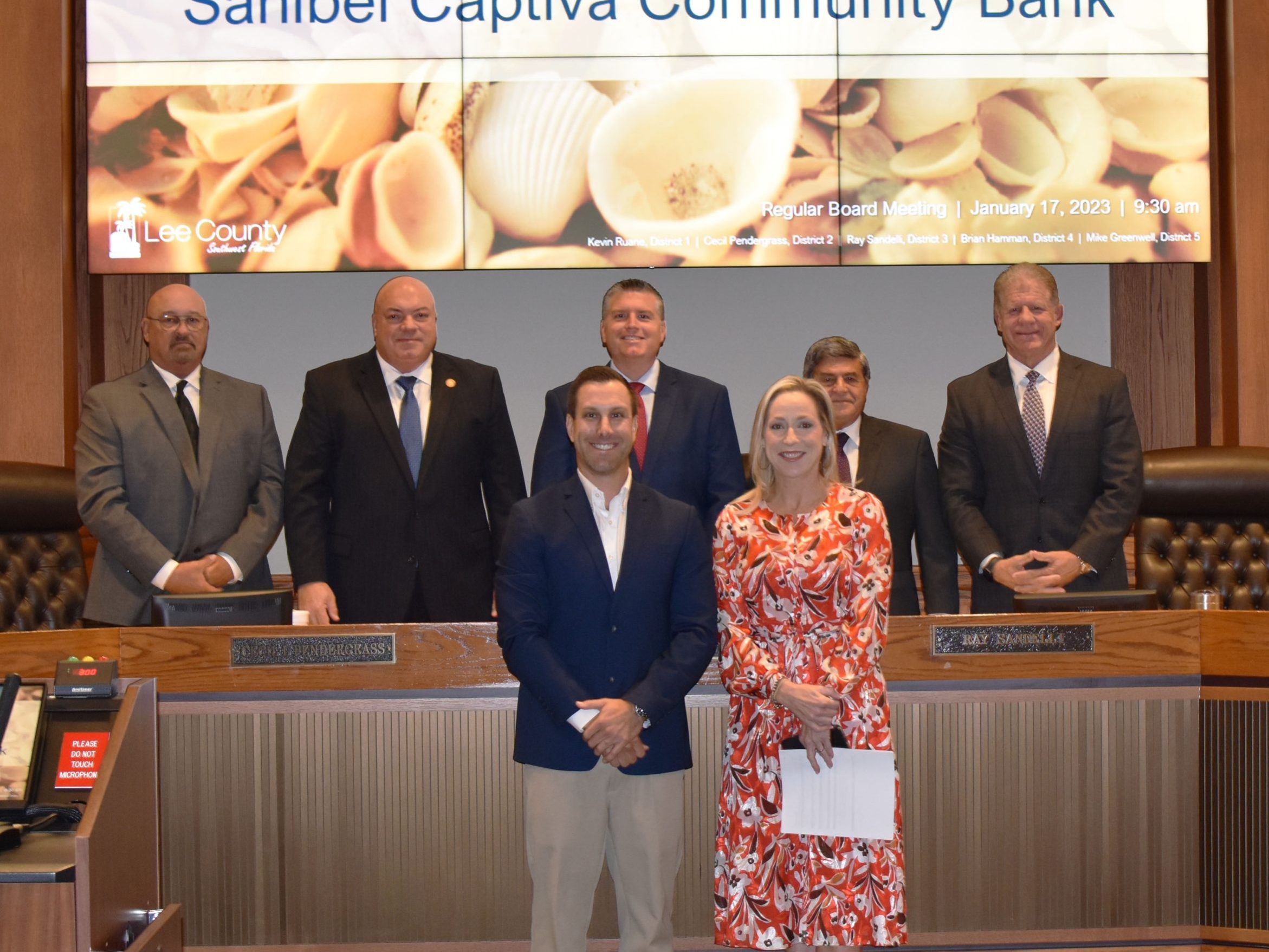 Lee Co resolution - SanCap Bank 20th Anniversary