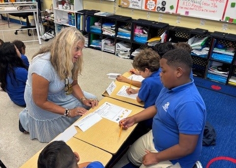 Six Mile Charter - Grade 3 Laura teaching1